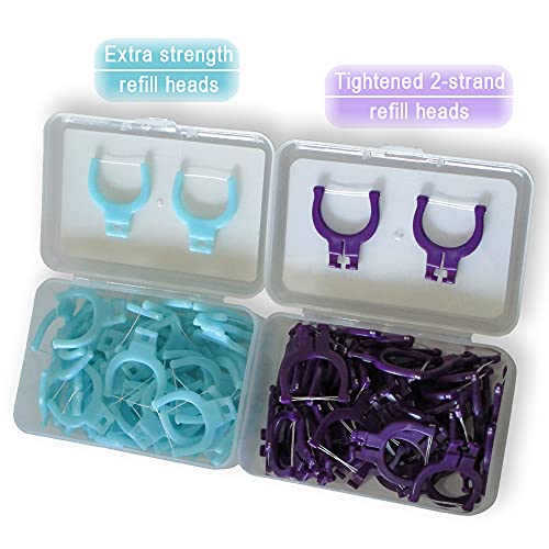 T.Smile Evolutionary Clean Dental Flossers, Kit of Handle(s) Plus Refillable ...