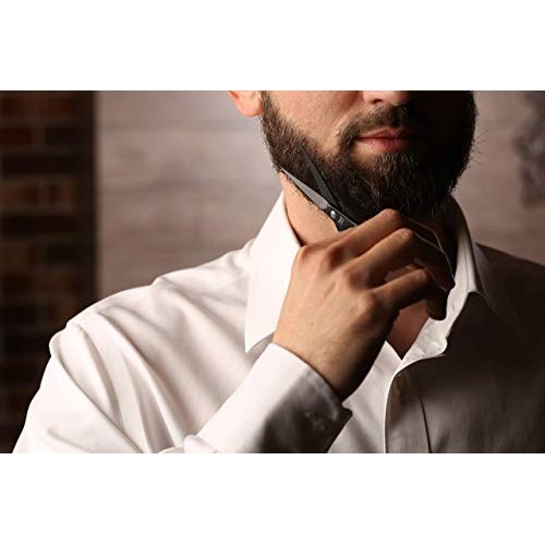 Scissors Hair Cutting - Small Travel Facial Hair Scissor for Eyebrows, Nose, ...