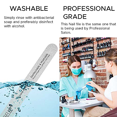 Tachibelle Premium Japan Abrasive 80/80 Grit Coarse Disinfectable Washable Ze...