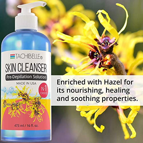 Tachibelle Waxing Kit Wax Remover Oil Enriched with Almond Oil, Soothing Skin...