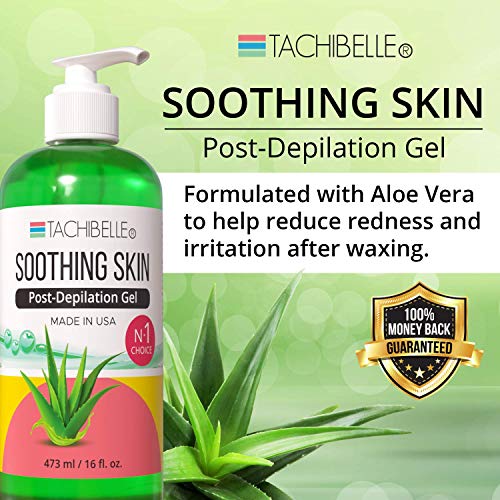 Tachibelle Waxing Kit Wax Remover Oil Enriched with Almond Oil, Soothing Skin...