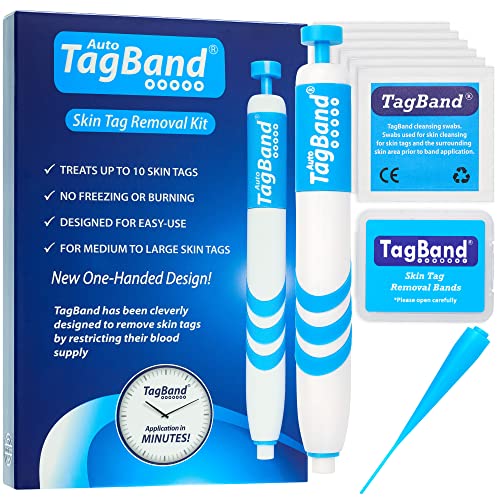 Auto TagBand® Skin Tag Remover Device for Medium/Large Skin Tags. Easy Applic...