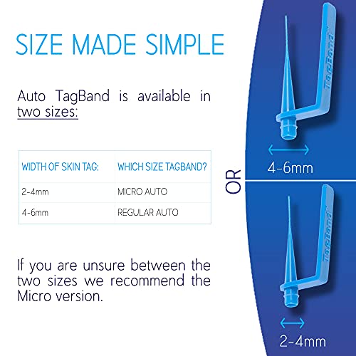 TagBand- Skin Tag Remover Device for Large Skin Tags (Includes 10x Removal Ba...