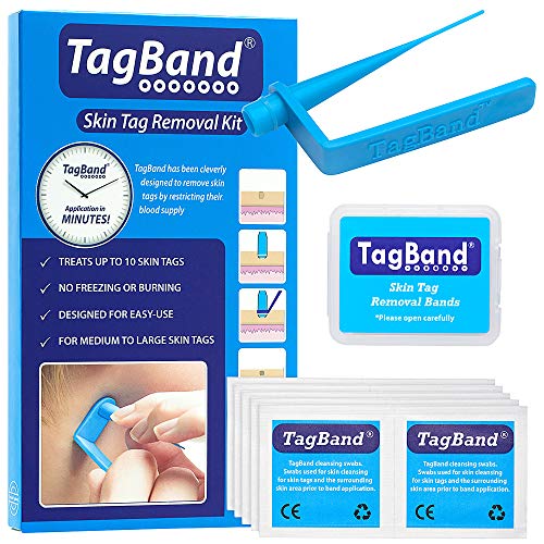 TagBand- Skin Tag Remover Device for Large Skin Tags (Includes 10x Removal Ba...