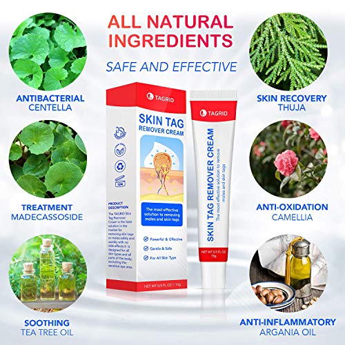 Skin Tag Remover, Warts Remover Cream,Quickly and Easily Remove Common Skin T...