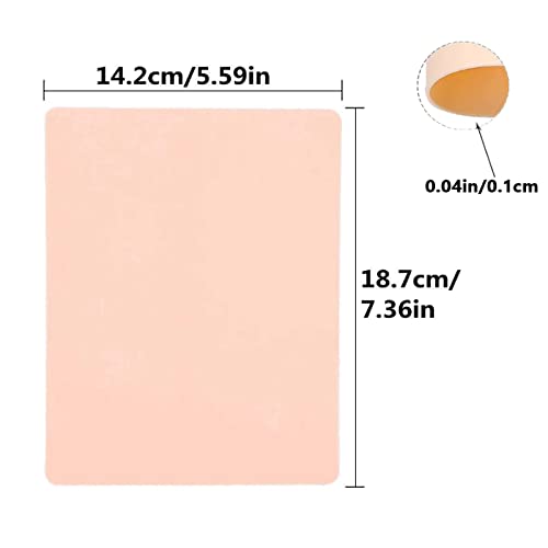 Blank Tattoo Practice Skin—Taigo Fake Skin 20 Sheets Tattoo Skin Practice 7.4...