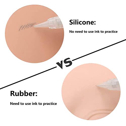 Blank Tattoo Practice Skin—Taigo Fake Skin 20 Sheets Tattoo Skin Practice 7.4...