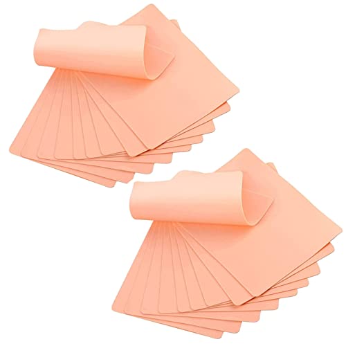 Blank Tattoo Practice Skin—Taigo Fake Skin 20 Sheets Tattoo Skin Practice 7.4...
