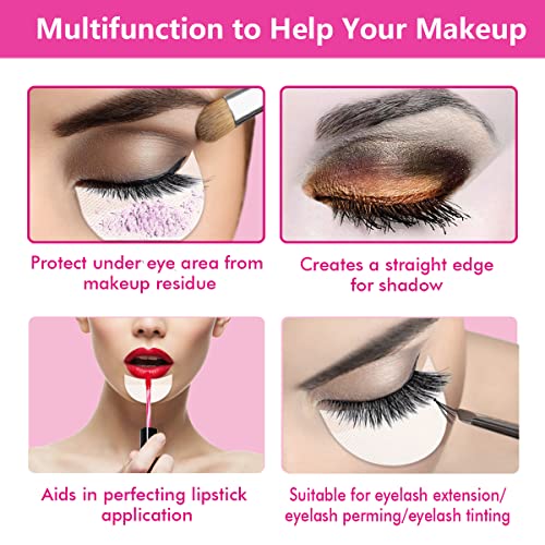 TailaiMei 120 Pcs Professional Eyeshadow Shields for Eye Makeup, Lint Free Ey...