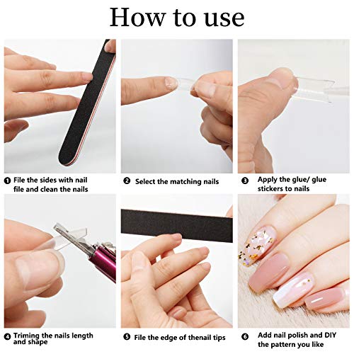 16 Pcs Nail Glues Set,10 PCS Nail Glue For Acrylic Nails,Adhesive Super Bond ...