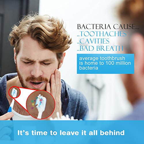 TAISHAN UV Sanitizer Toothbrush Case，Portable Rechargeable Travel Toothbrush...