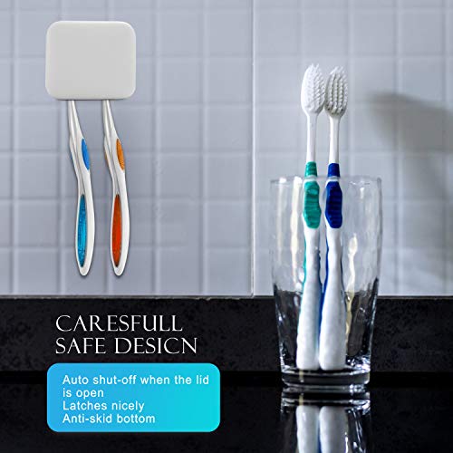 TAISHAN UV Sanitizer Toothbrush Case，Portable Rechargeable Travel Toothbrush...