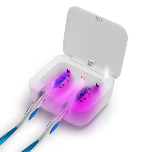 TAISHAN UV Sanitizer Toothbrush Case，Portable Rechargeable Travel Toothbrush...
