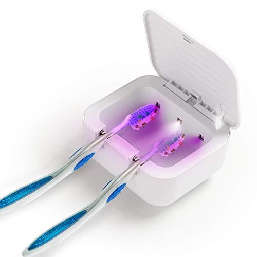 TAISHAN UV Sanitizer Toothbrush Case，Portable Rechargeable Travel Toothbrush...