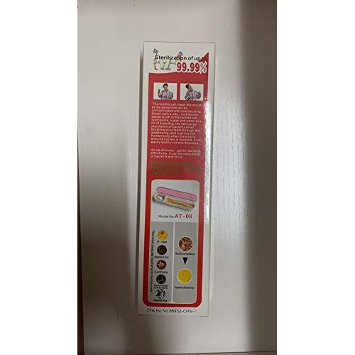 TAISHAN UV Sanitizer Toothbrush Case，Portable Travel Toothbrush Holder,Fits ...