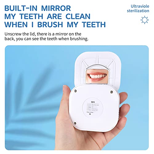 TAISHAN UV Sanitizer Toothbrush Case，Rechargeable Portable Mini Toothbrush H...