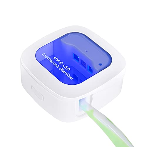 TAISHAN UV Sanitizer Toothbrush Case，Rechargeable Portable Mini Toothbrush H...