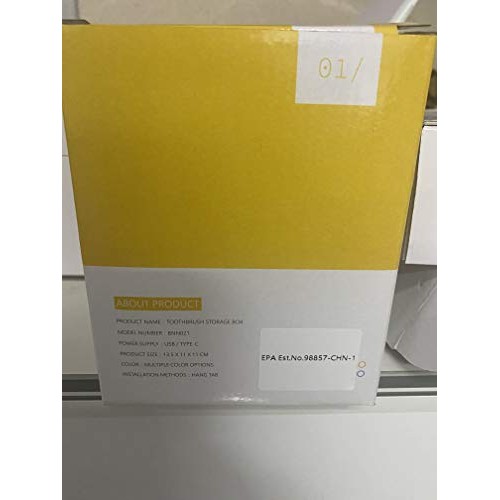 TAISHAN UV Toothbrush Sanitizer Holder，Sterilizer for All Toothbrushes with ...