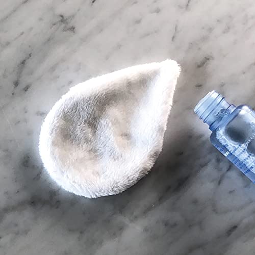 The Mitty Mini Ultra-Gentle Reusable Makeup Removal and Toner Pad, White, Sin...