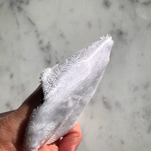 The Mitty Mini Ultra-Gentle Reusable Makeup Removal and Toner Pad, White, Sin...