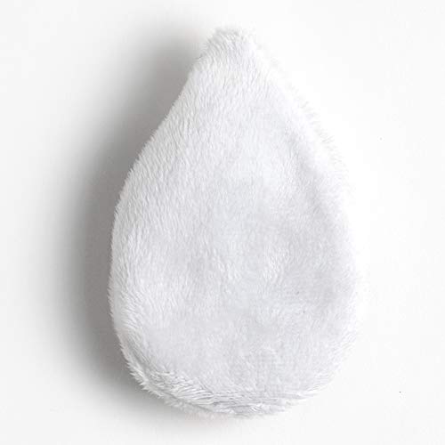 The Mitty Mini Ultra-Gentle Reusable Makeup Removal and Toner Pad, White, Sin...