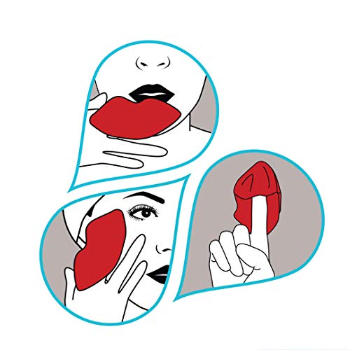Vlada's Mitty Pout Reusable Ultra Soft Lipstick Removal Cloth with Keepsake A...