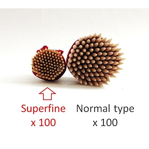 Takematsu Extra Thin Toothpicks Superfine 0.04inch (100)