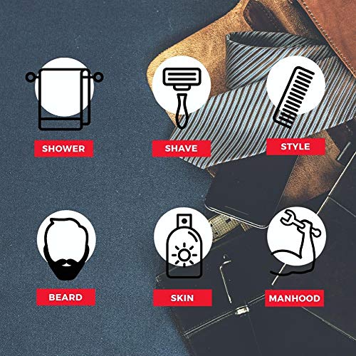 Beast Men's Skin Ball & Body Powder - Talc-Free Drying Cooling Moisture Absor...