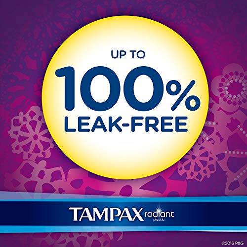 Tampax 29936 Radiant Tampons Regular Super (84 Count)