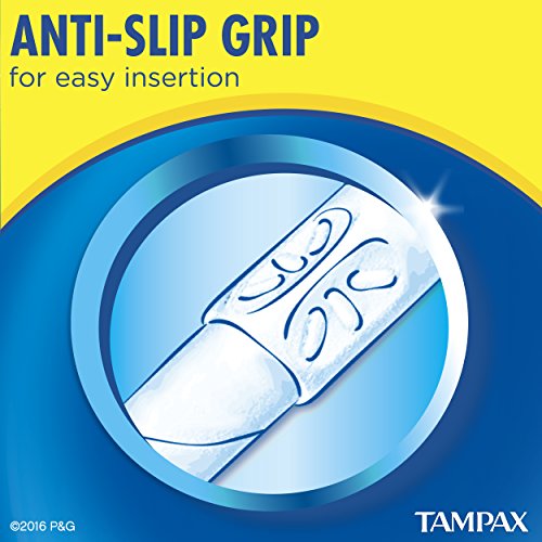 Tampax Cardboard Applicator Tampons, Super Plus Absorbency, Unscented, 40 Count