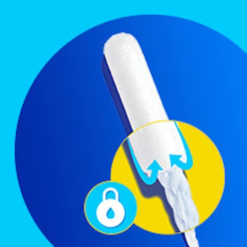 Tampax Pearl Plastic Tampons, Multipack, Light/Regular/Super Absorbency, Unsc...