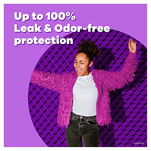 Tampax Radiant Tampons Duo Pack, Regular/Super Absorbency, 96 Count, BPA-Free...