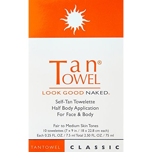 Tan Towel Self Tan Towelette Classic 10 Count