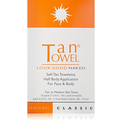 Tan Towel Self Tan Towelette Classic 10 Count