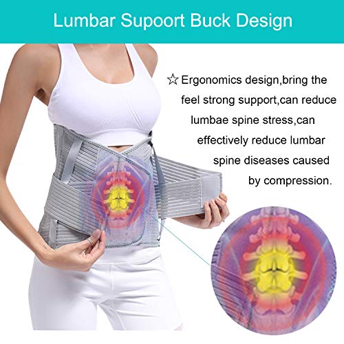 TANDCF Back Support,Entire Back Brace ,Lumbar Support Belt for Women & Men, A...