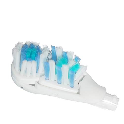 Sensitive Replacement Electric Replacement Toothbrush Heads (4 Count), Dual C...