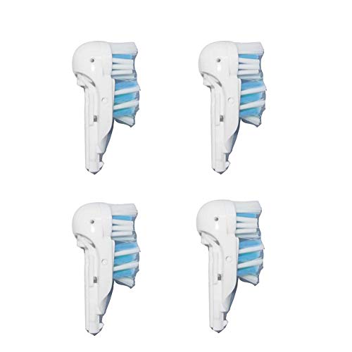 Sensitive Replacement Electric Replacement Toothbrush Heads (4 Count), Dual C...