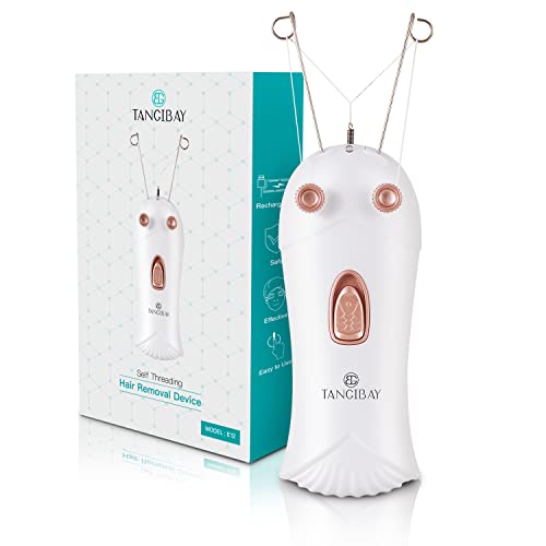 Tangibay Mermaid Threading Hair Removal - Rechargeable Facial Hair Threader M...