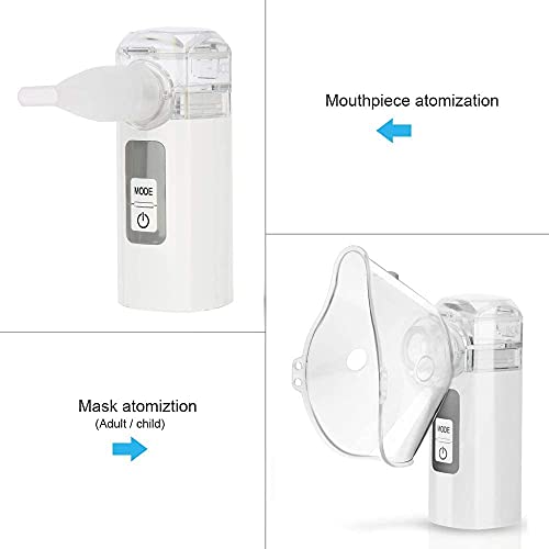 Nebulizer, Cordless Personal Steam Inhaler Portable Machine, Breathing Machin...