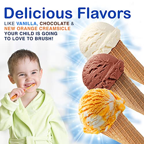 Tanner's Tasty Paste Cha Cha Chocolate - Anticavity Fluoride Children’s Tooth...