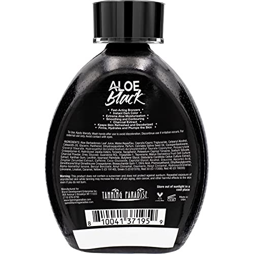 Tanning Paradise Aloe Black Tanning Lotion | Anti-Aging, Anti-Orange, Anti-Wr...