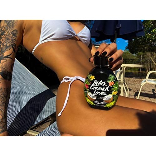 Tanning Paradise Black Coconut Love Tanning Lotion | Coconut Oil | Age-Defyin...