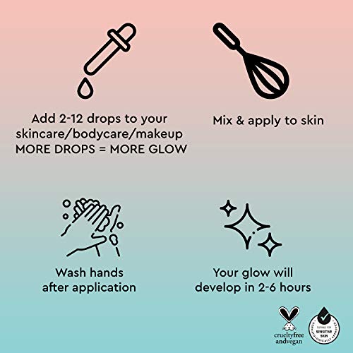 Tanologist Face and Body Drops - Illuminating Self-Tan Drops, 30ml - Cruelty ...