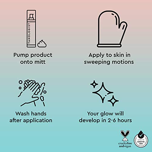 Tanologist Self Tan Mousse - Hydrating Express Tan, 200ml - Cruelty & Toxin F...