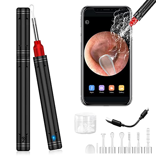 Ear Wax Removal Ear Cleaner Ear Wax Candles with 1080P FHD Camera Earwax Remo...