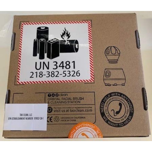 TAO Clean Ona Diamond Orbital Facial Brush and Cleansing Station – Deep Space...