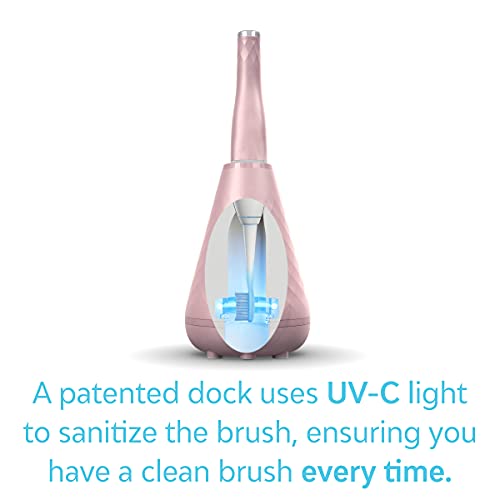 TAO Clean Sonic Toothbrush and Cleaning Station – Suave Mauve – Electric Toot...