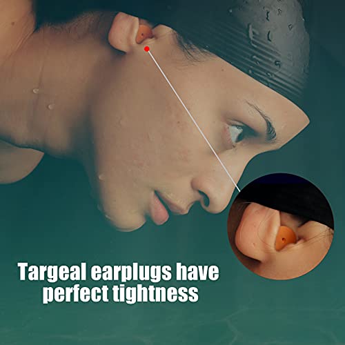 targeal 16PCS Earplugs,Noise Cancelling Earplugs with Portable PVC Case, High...