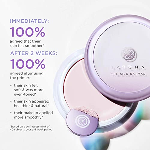Tatcha The Silk Canvas: Velvety Makeup Perfecting Primer Helps Makeup Last Lo...