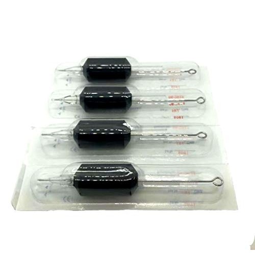 Tatmax International Tattoo Combo Disposable Needles and Tubes 20Pcs 3RL, 5RL...